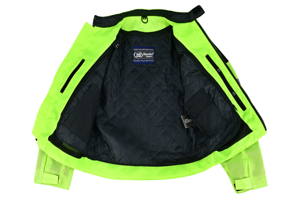 DS765 Men's Performance Mesh Jacket - High Vis New Arrivals Virginia City Motorcycle Company Apparel 