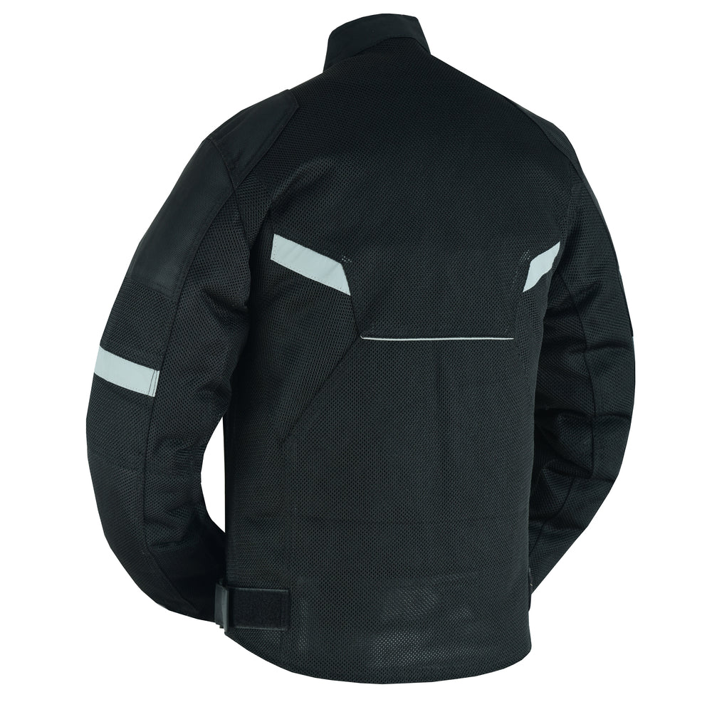 DS766 Men's Performance Mesh Jacket - Black New Arrivals Virginia City Motorcycle Company Apparel 