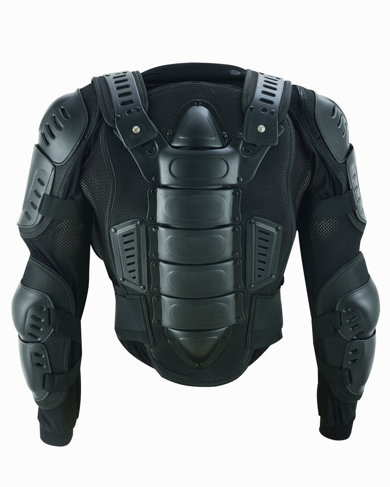 75-1001 Full Protection Body Armor - Black Body Armor Virginia City Motorcycle Company Apparel 
