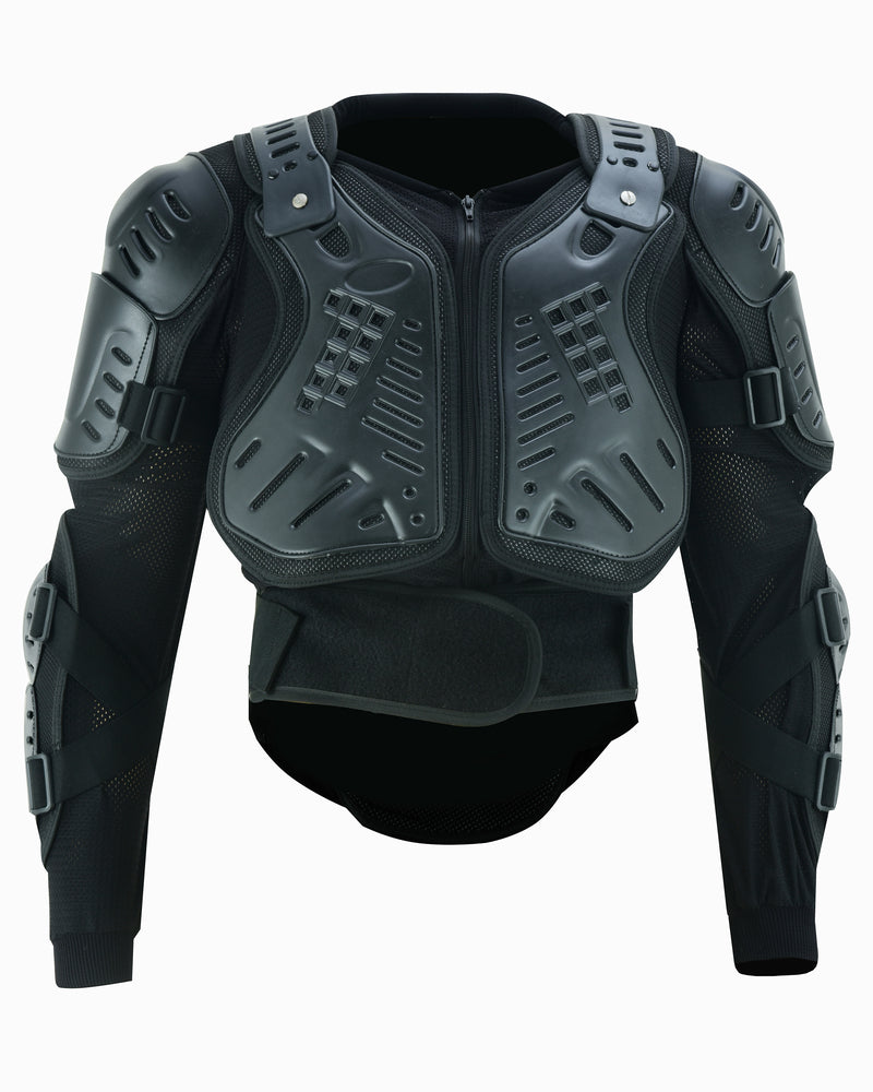 75-1001 Full Protection Body Armor - Black Body Armor Virginia City Motorcycle Company Apparel 