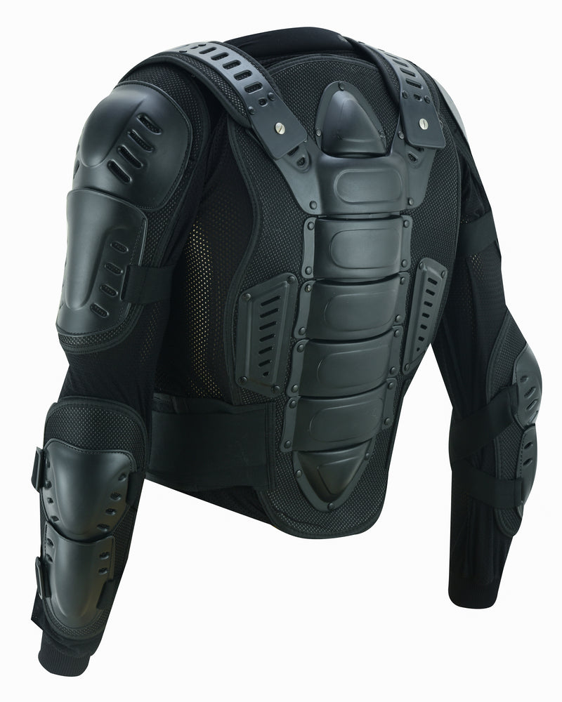 75-1001 Full Protection Body Armor - Black Body Armor Virginia City Motorcycle Company Apparel 