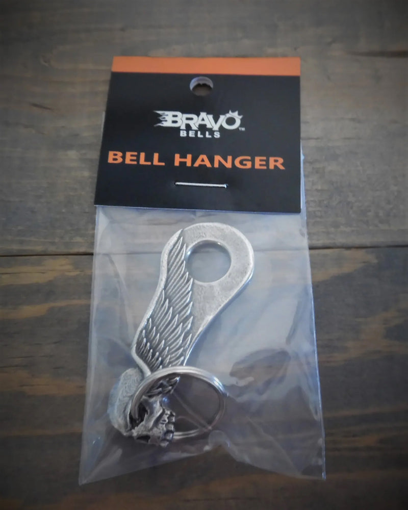 BBH-03 Skull Wing Bell Hanger Bravo Bells Virginia City Motorcycle Company Apparel 
