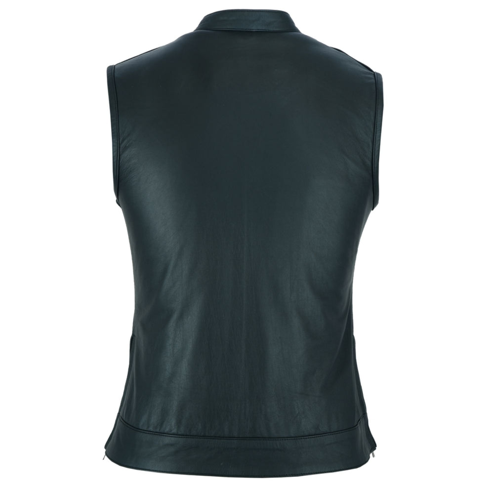 RC287 Women's Premium Single Back Panel Concealment Vest Women's Vests Virginia City Motorcycle Company Apparel in Nevada USA