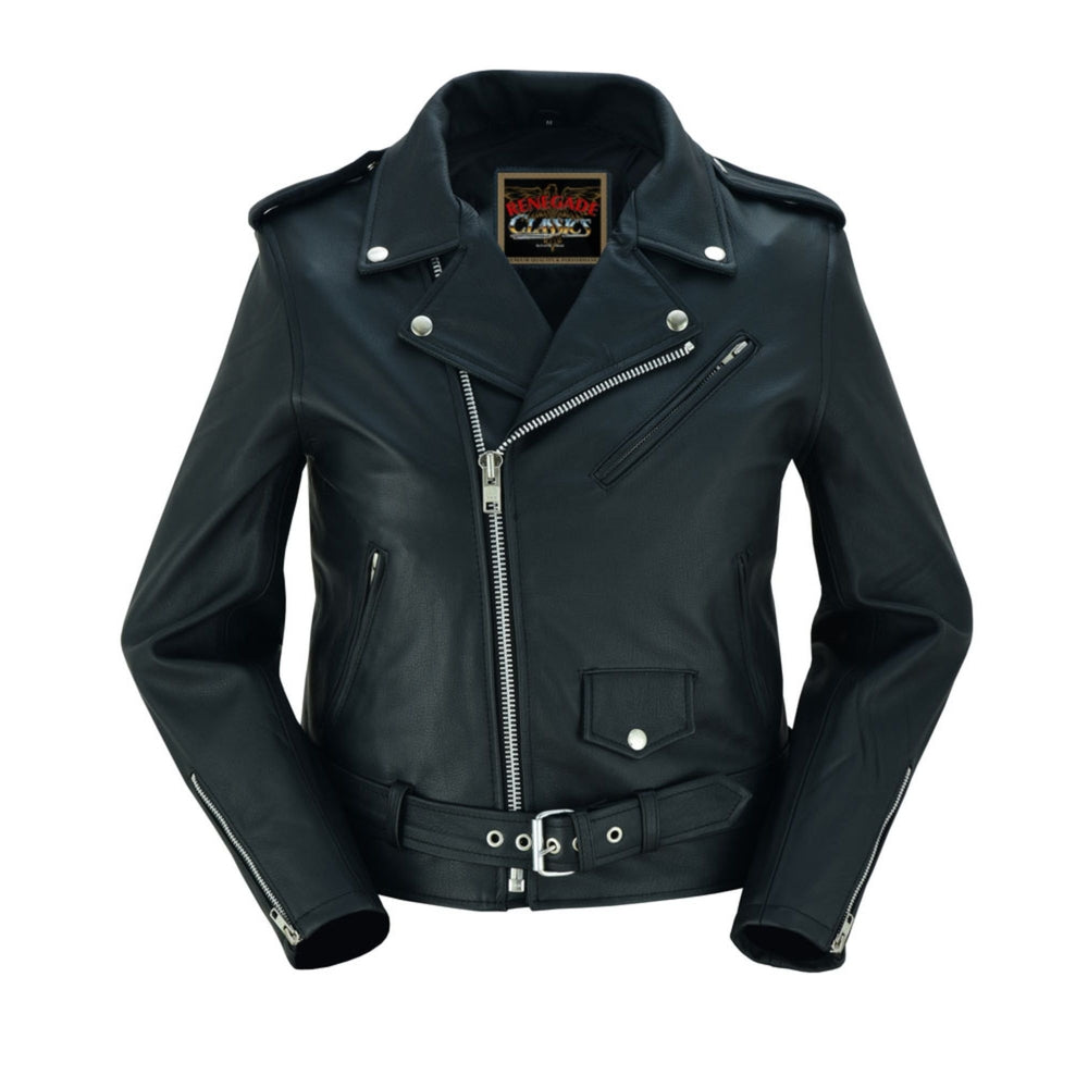 RC850 Women's Classic Lightweight Police Style Motorcycle Club Jacket Women's Leather Motorcycle Jackets Virginia City Motorcycle Company Apparel in Nevada USA