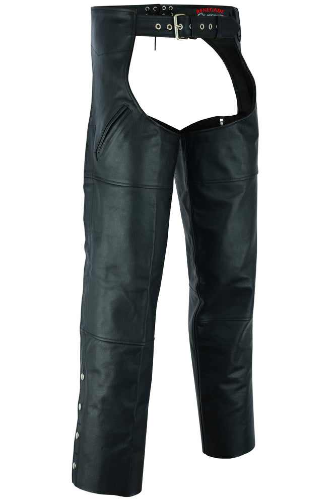 Dual Deep Pocket Unisex Chaps - RC410 Chaps Virginia City Motorcycle Company Apparel in Nevada USA