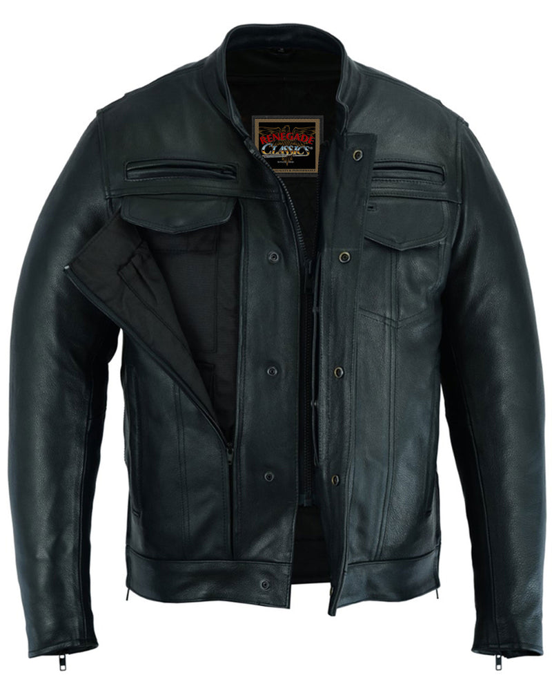 RC787 Men's Modern Utility Style Jacket Men's Jacket Virginia City Motorcycle Company Apparel in Nevada USA