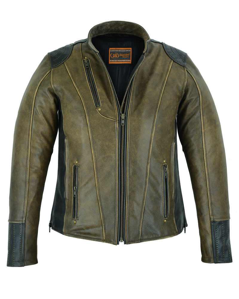 DS830 Women's Dressed to the Nine Jacket Women's Leather Motorcycle Jackets Virginia City Motorcycle Company Apparel 
