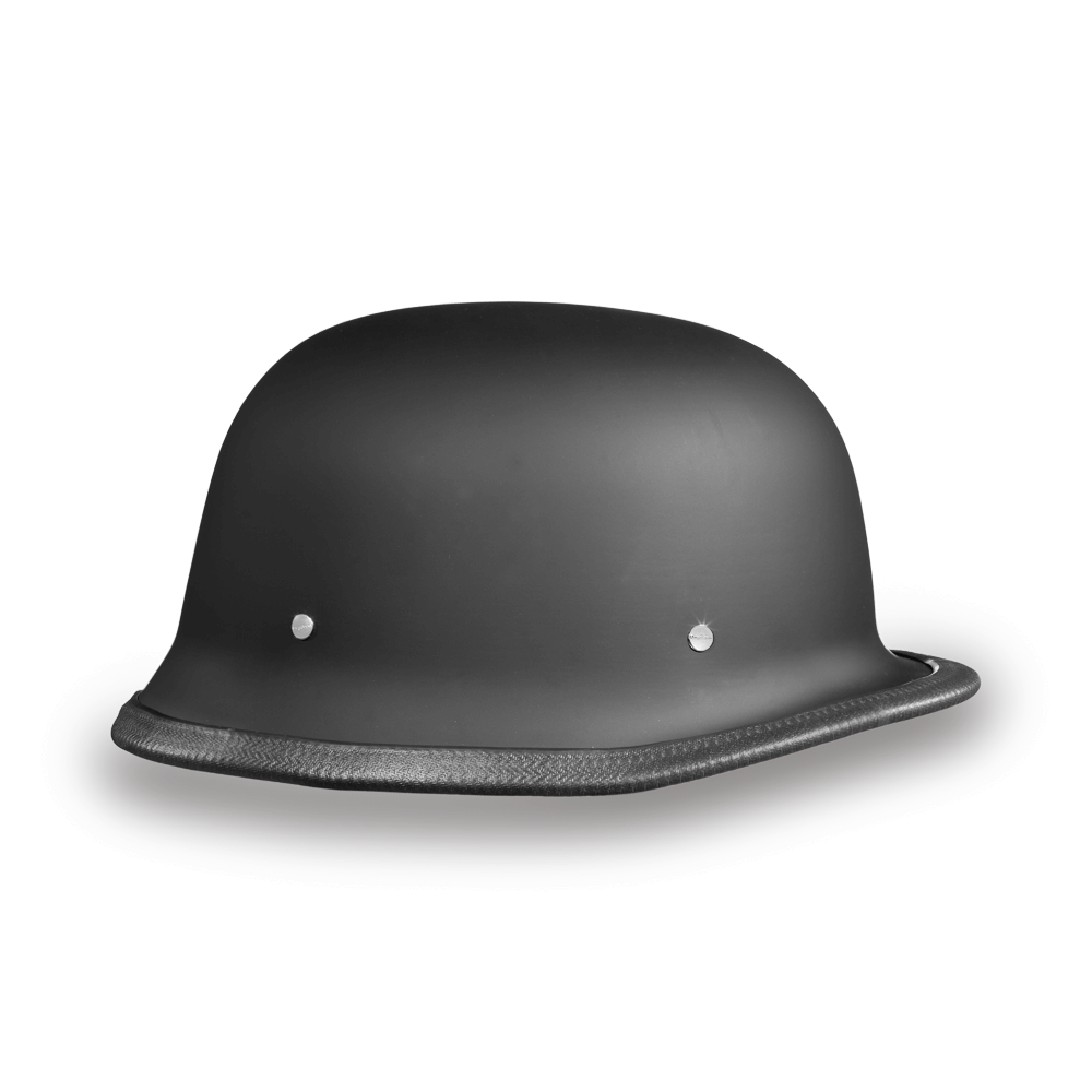 G1-B D.O.T. GERMAN - DULL BLACK German Helmets Virginia City Motorcycle Company Apparel 