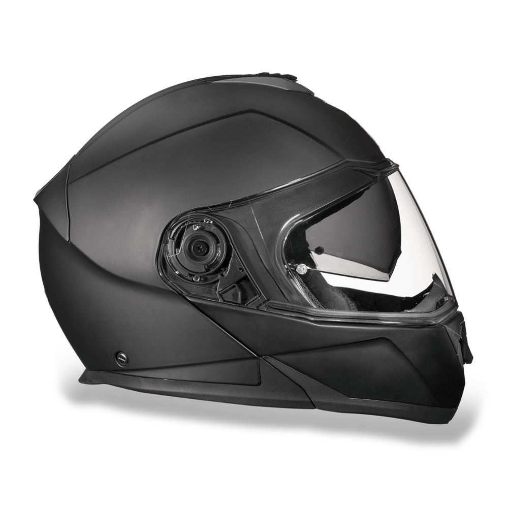 MG1-B D.O.T. DAYTONA GLIDE - DULL BLACK Modular Helmets Virginia City Motorcycle Company Apparel 