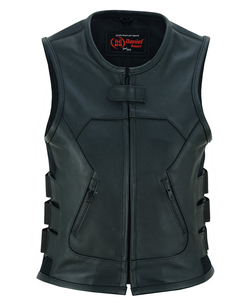 DS200 Women's Updated SWAT Team Style Vest Women's Vests Virginia City Motorcycle Company Apparel 