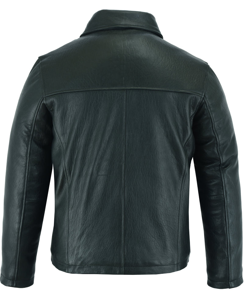 DS780 Men's Drum Dyed New Zealand Lambskin Jacket Men's Leather Motorcycle Jackets Virginia City Motorcycle Company Apparel 