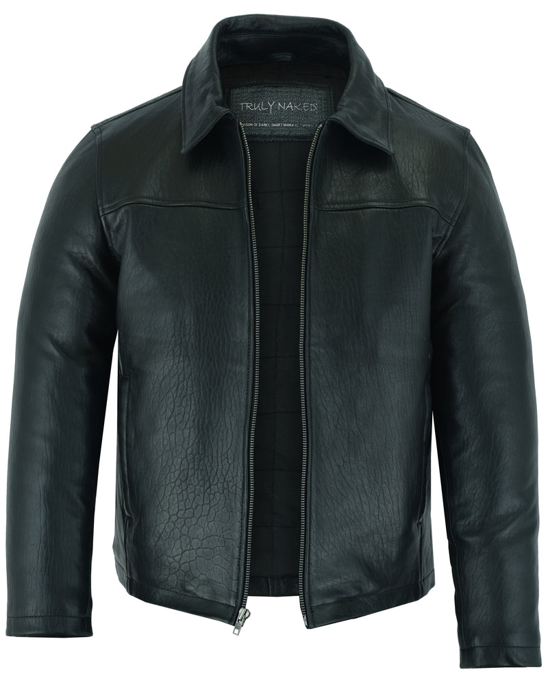 DS780 Men's Drum Dyed New Zealand Lambskin Jacket Men's Leather Motorcycle Jackets Virginia City Motorcycle Company Apparel 