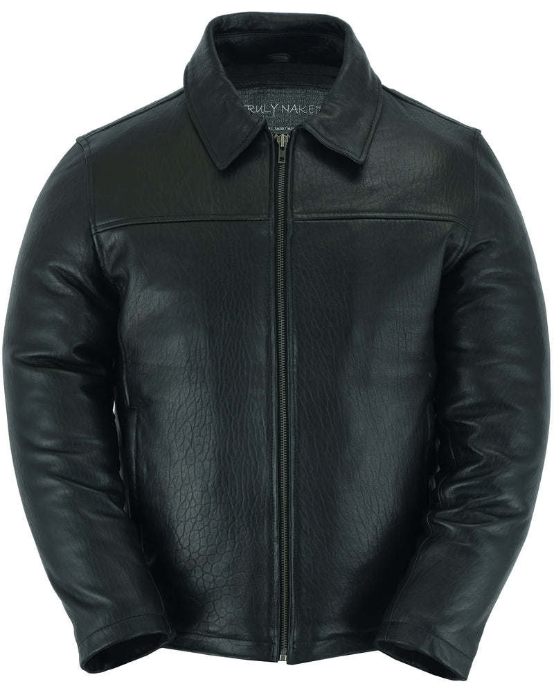 DS780 Men's Drum Dyed New Zealand Lambskin Jacket Men's Leather Motorcycle Jackets Virginia City Motorcycle Company Apparel 