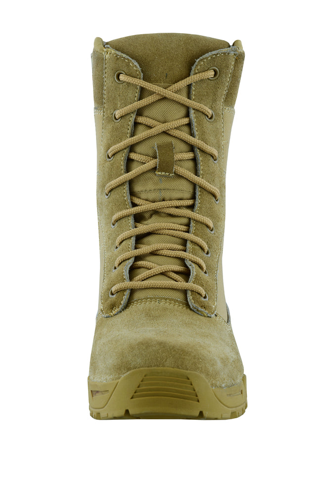 DS9783 Men's 9'' Desert Sand Tactical Boots Men's Motorcycle Boots Virginia City Motorcycle Company Apparel 