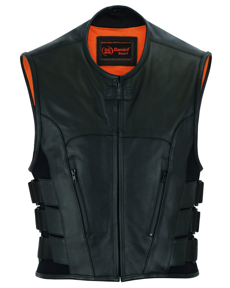 DS007 Men's Updated SWAT Team Style Vest Men's Vests Virginia City Motorcycle Company Apparel 