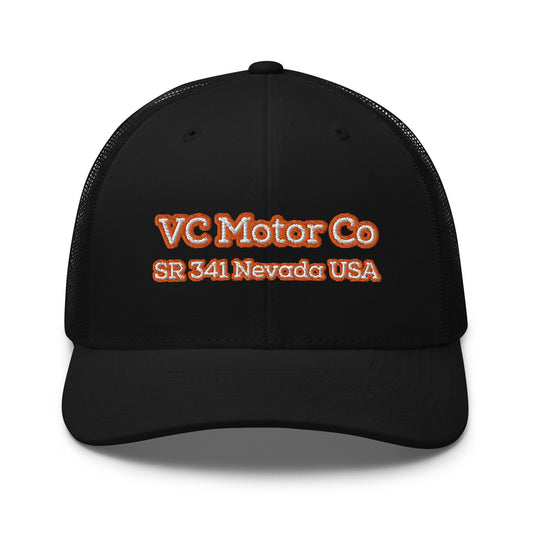 VC Motor Company Trucker Cap Hats Virginia City Motorcycle Company Apparel 