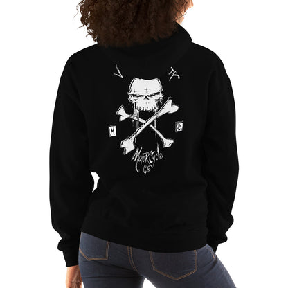 VCMCO. Skull & Bones - Pull Over Hoodie Hoodie Virginia City Motorcycle Company Apparel 