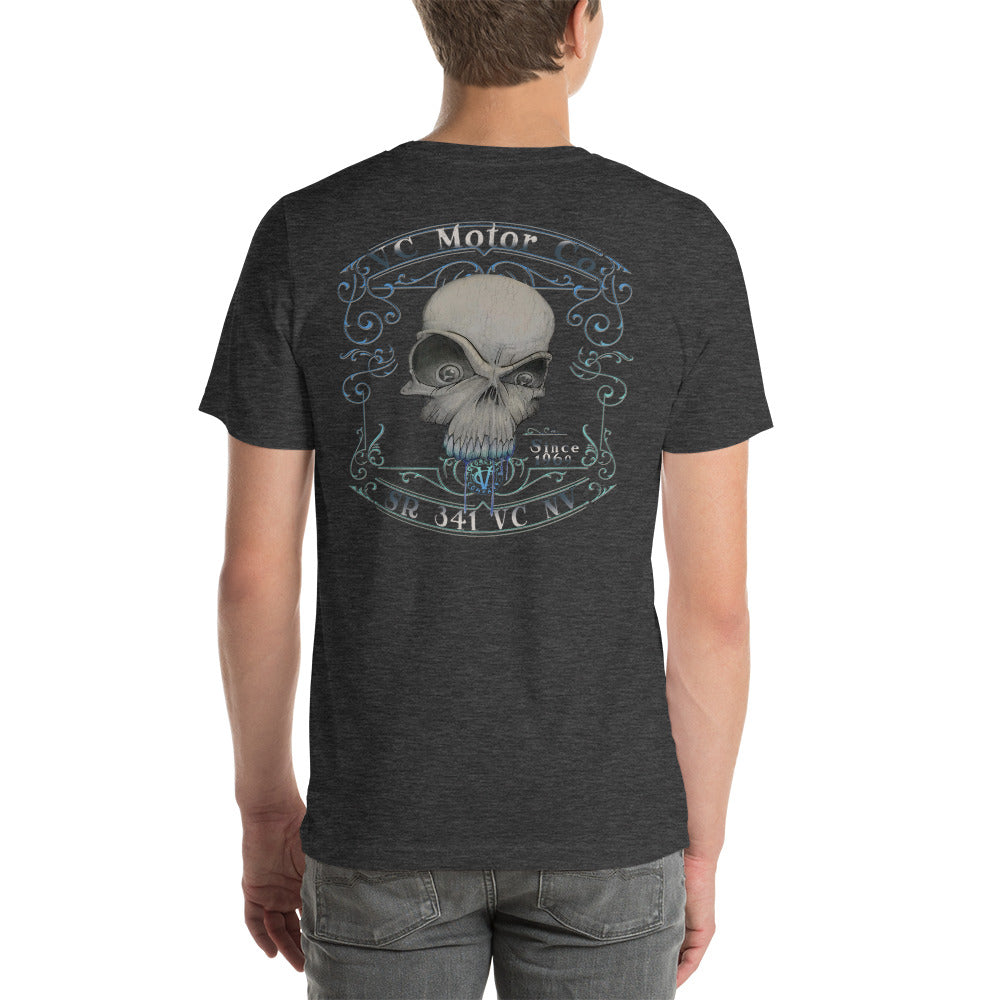"Toxic" -  Men's Short-Sleeve Skull T-Shirt Men's T-Shirt Virginia City Motorcycle Company Apparel 