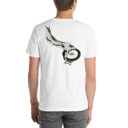 Eat This Fkr! - Men's Motorcycle Skull T-shirt Men's T-Shirt Virginia City Motorcycle Company Apparel 