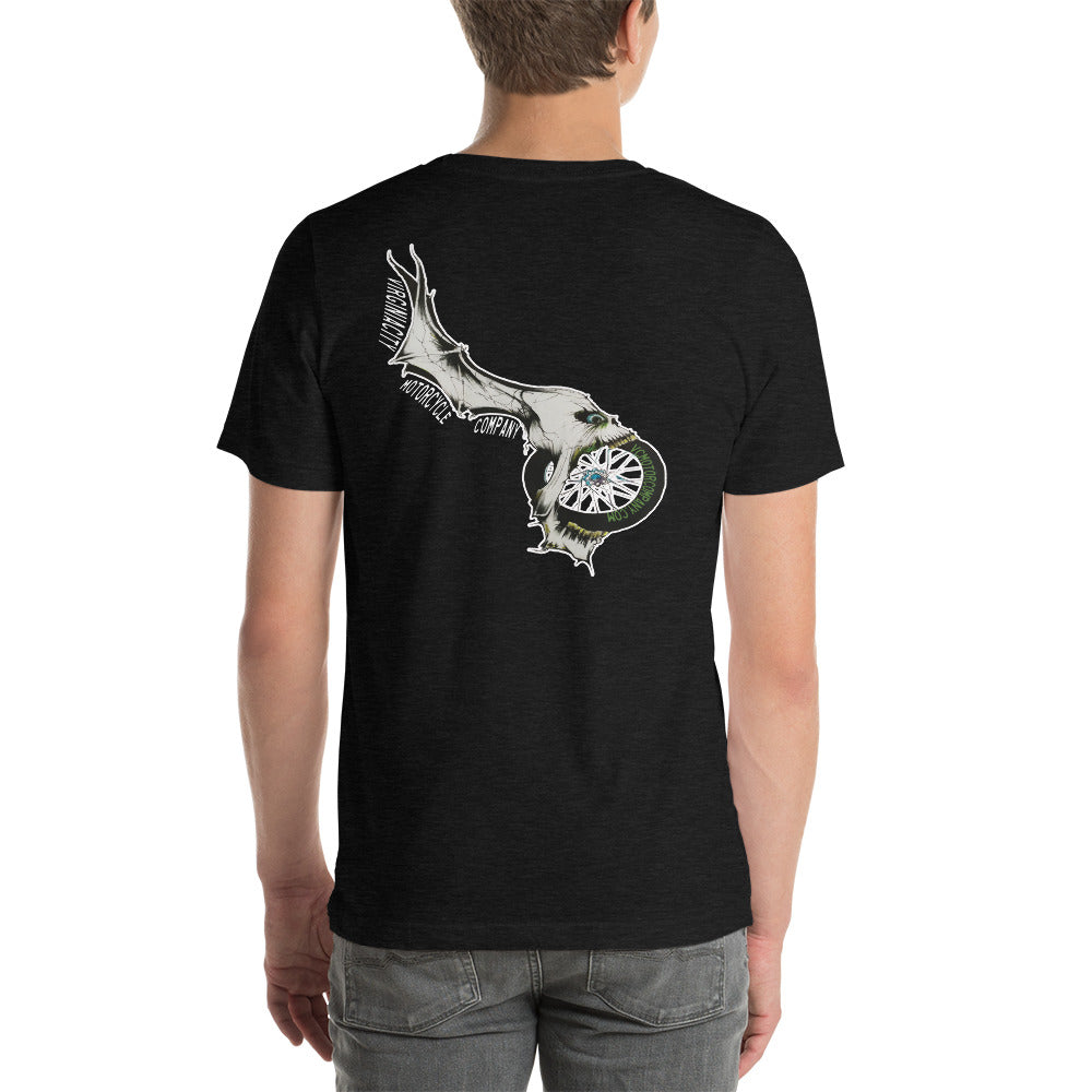 Eat This Fkr!!  Men's Short-Sleeve Skull T-Shirt Men's T-Shirt Virginia City Motorcycle Company Apparel 